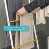 eluno Handtuchleiter, Handtuchhalter mit 5 Handtuchstangen Produktbild-Vorschau 3
