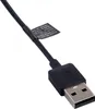 A close-up of a black USB charging cable with a label attached to it. Náhled obrázku produktu