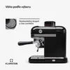 Klarstein, retro espresso kávovar s portafiltrom, napeňovač Náhľad obrázku produktu 4