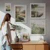 Bilder Set 5-teilig im weißen Rahmen – Wandbilder 5 Stück – Produktbild-Vorschau 3