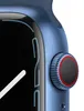 Apple Watch 7 4G 45mm Alu Sportarmband Abyssblau MKJT3 NEU Produktbild-Vorschau 3