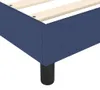 vidaXL Boxspringbettgestell Blau 120x200 cm Stoff Produktbild-Vorschau 6