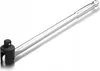 A shiny metal tool with a black head on a white background. Produktbild-Vorschau