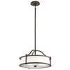 Elstead Emory Hängeleuchte E27 3-fach 26cm Bronze Produktbild-Vorschau 1