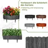 GARDENIX - Bordatura per prato in plastica effetto legno, Anteprima dell’immagine prodotto 5