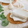 HMF Tischset oval geflochten aus Wasserhyazinthe, Platzset Produktbild-Vorschau 4