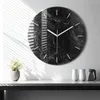Wallfluent Große Wanduhr – Stilles Quarzuhrwerk - Uhr Produktbild-Vorschau 2