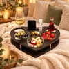 Couchbar Snackbox Herz in Schwarz mit 4 Glasschalen | Produktbild-Vorschau 4