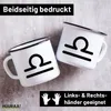 Huuraa Emaille Tasse Waage Sternzeichen Zeichen 300ml Produktbild-Vorschau 2
