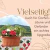 4er Set Blumenkasten Balkongeländer Beidseitig Balkon Produktbild-Vorschau 5
