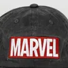 Marvel Baseballová čepice s logem Červená a bílá sepraná Náhled obrázku produktu 3