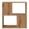 vidaXL Artisan dubová knihovna 60x24x63 cm materiál na bázi Náhled obrázku produktu 4