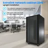 Extralink 22U 600 x 600 mm Rackkast, 19 inch, Zwart, Productafbeelding-voorbeeld 4