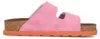 Rieker FSK Damen Pantoletten Hausschuhe rosa/orange 39 Produktbild-Vorschau 10