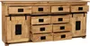 Sideboard Libro III, Akazienholz massiv + naturfarben, Produktbild-Vorschau 2