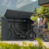 Fahrradgarage Fahrradbox Metall Box 200x100x157 cm Produktbild-Vorschau 1