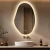 S'AFIELINA Specchio Bagno LED 55 × 85 cm, Asimmetrico, Anteprima dell’immagine prodotto 13