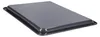 A close-up, angled view of a dark gray baking sheet with a slightly raised rim, set against a plain white background. Náhľad obrázku produktu