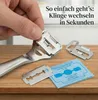 Hornhauthobel inkl. 10 Klingen - rostfreier Edelstahl Produktbild-Vorschau 3