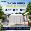 STAHLMANN® Wäscheständer XXL ausziehbar [25 m Produktbild-Vorschau 3