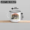 Trendation -  40. Geburtstag Emaille Tasse Frau Männer Produktbild-Vorschau 4
