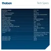 Theben LUXA 103 S360-100-12 AP WH, Präsenzmelder, 360°, AP Produktbild-Vorschau 19