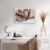 Gerahmtes Poster - Weißer Rahmen - Sand Frau Schmuck - Produktbild-Vorschau 6