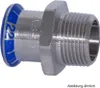 Geberit Uebergang, d22mm, R1/2, Edelstahl, Mapress, 1 Stk. Produktbild-Vorschau 7