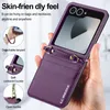 Handyhülle für Samsung Galaxy Z Flip 7, Leder Crossbody Produktbild-Vorschau 6