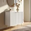 Szafka pomocnicza „Trondi” 75 x 80 x 40 cm z 2 żłobkowanymi Podgląd zdjęcia produktu 1