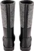 A pair of black and gray boots shown from the back. Produktbild-Vorschau