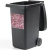 MuchoWow® Mülltonnenaufkleber Blumen - Rosen - Natur - Rosa Produktbild-Vorschau 1