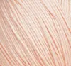 A close-up, textured view of peach-colored yarn. Produktbild-Vorschau