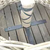 VAN DER LEEDEN Sonnenschirmständer Rattan grau Ø 48 Höhe 25 Produktbild-Vorschau 2