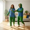 Pyjama Onesie Kigurumi Kostüm Verkleidung Pepe Frosch XL: Produktbild-Vorschau 8
