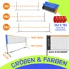 KESSER® Badmintonnetz, Tennisnetz | 300cm | 400cm | 500 cm Produktbild-Vorschau 8