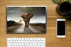 MuchoWow® Laptop Aufkleber Sticker Cover Elefant - Straße - Produktbild-Vorschau 2