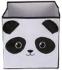 Aufbewahrungsbox Faltbox 27x27x28cm Panda Stoffkorb Produktbild-Vorschau 2