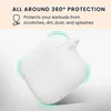 kwmobile Hülle für Apple Airpods 4 Case mit Schlaufe - Produktbild-Vorschau 3
