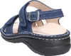 Finn Comfort Damen Komfort Sandalen Blau 40 EU, Produktbild-Vorschau 3
