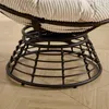 Ergonomischer Papasan Sessel mit 360° Drehfunktion, Indoor Produktbild-Vorschau 12