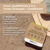 2in1 shampooing+conditionneur solide - Vitamina 80g Voir les images du produit 9