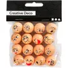 Creativ Firmenköpfe, D 20 mm, hellbeige, 16 Stück 1 Box Produktbild-Vorschau 2