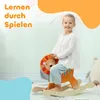 AIYAPLAY Drewniany konik na biegunach, bujak dla dzieci z Podgląd zdjęcia produktu 7