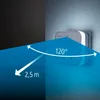 Hama LED-Nachtlicht mit Steckdose, 2 USB-Ausgnge, Produktbild-Vorschau 6