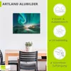 ARTland Wandbild Alu für Innen & Outdoor Auroraborialis - Produktbild-Vorschau 3