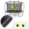 Trampolino da giardino HyperMotion 366 cm (12FT) con rete Anteprima dell’immagine prodotto 6