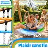 Balançoire en forme de nid ELONEO pour l'extérieur et Voir les images du produit 6