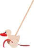 goki Animal à pousser Canard nature/rouge bois 17x11x60cm Voir les images du produit 2
