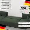 Idohome Ecksofa-Wohnzimmer Sofa mit Schlaffunktion und Produktbild-Vorschau 9